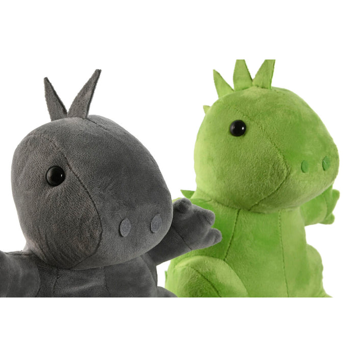 Opritor de ușă Home ESPRIT Nisip 24 x 19 x 27 cm Dinozaur (2 Unități)
