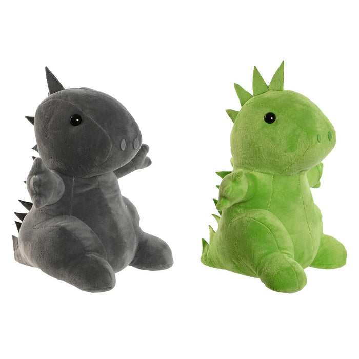Opritor de ușă Home ESPRIT Nisip 24 x 19 x 27 cm Dinozaur (2 Unități)