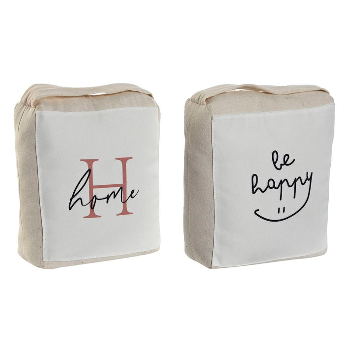 Opritor de ușă Home ESPRIT Nisip 18 x 8 x 23 cm (2 Unități)