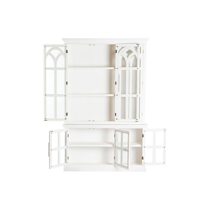 Stand Prezentare Home ESPRIT Geam Brad 121 x 24 x 121 cm