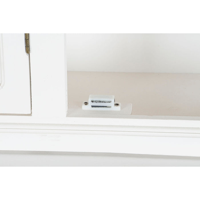 Stand Prezentare Home ESPRIT Geam Brad 121 x 24 x 121 cm