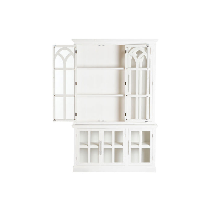 Stand Prezentare Home ESPRIT Geam Brad 121 x 24 x 121 cm