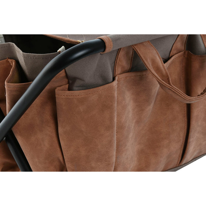 Kit de unelte de grădină Home ESPRIT 7 Piese Maro 40 x 28 x 35 cm
