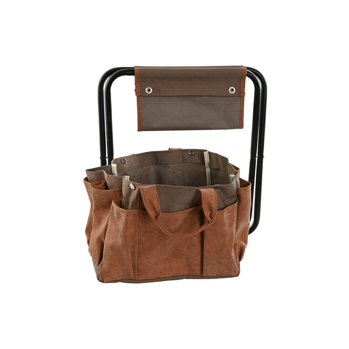 Kit de unelte de grădină Home ESPRIT 7 Piese Maro 40 x 28 x 35 cm
