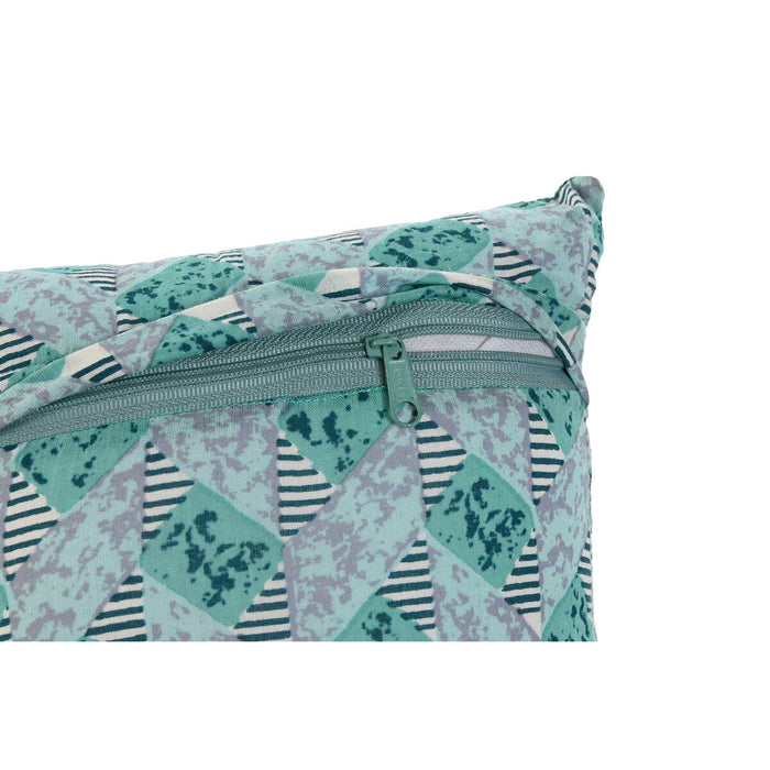 Pernă Home ESPRIT Maro Turquoise Coral 30 x 10 x 20 cm (3 Unități)