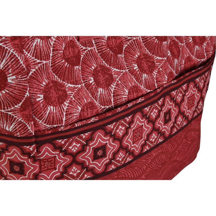 Geantă Damă Home ESPRIT Roșu Verde Coral 55 x 14 x 35 cm (3 Unități)