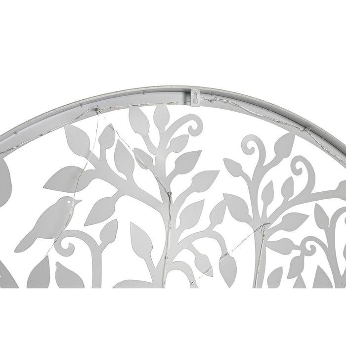 Decorațiune de Perete Home ESPRIT Alb Copac Cottage 99 x 2 x 99 cm