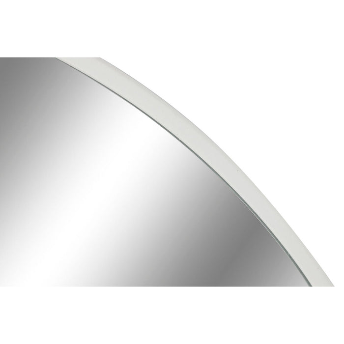 Oglindă de perete Home ESPRIT Alb Metal Oglindă Modern 100 x 2 x 100 cm