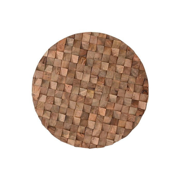 Decorațiune de Perete Home ESPRIT Natural Modern 80 x 4 x 80 cm