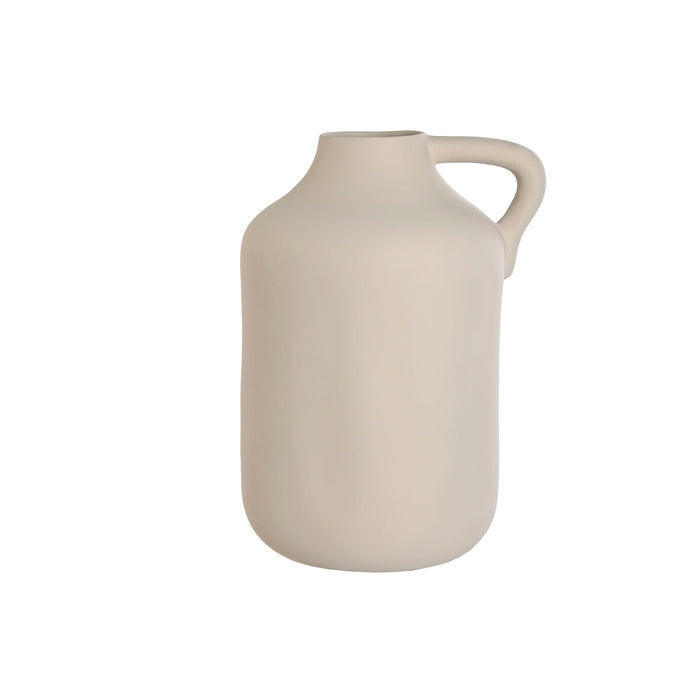 Vază Home ESPRIT Bej Gresie Stil artizanal 34 x 34 x 50 cm