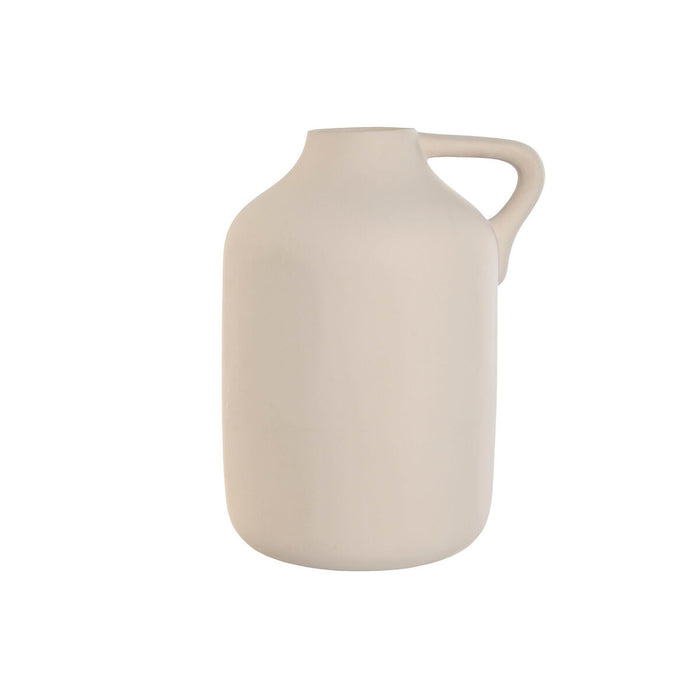 Vază Home ESPRIT Bej Gresie Stil artizanal 30 x 30 x 40 cm