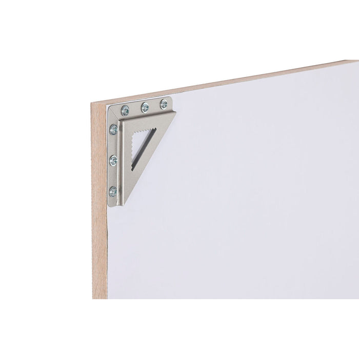 Oglindă de perete Home ESPRIT Alb Maro Bej Gri Geam polistiren 67 x 2 x 156 cm (4 Unități)