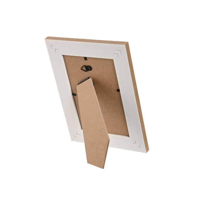 Ramă Foto Home ESPRIT Multicolor Geam Lemn MDF Scandinav 13 x 2,8 x 18 cm (4 Unități)