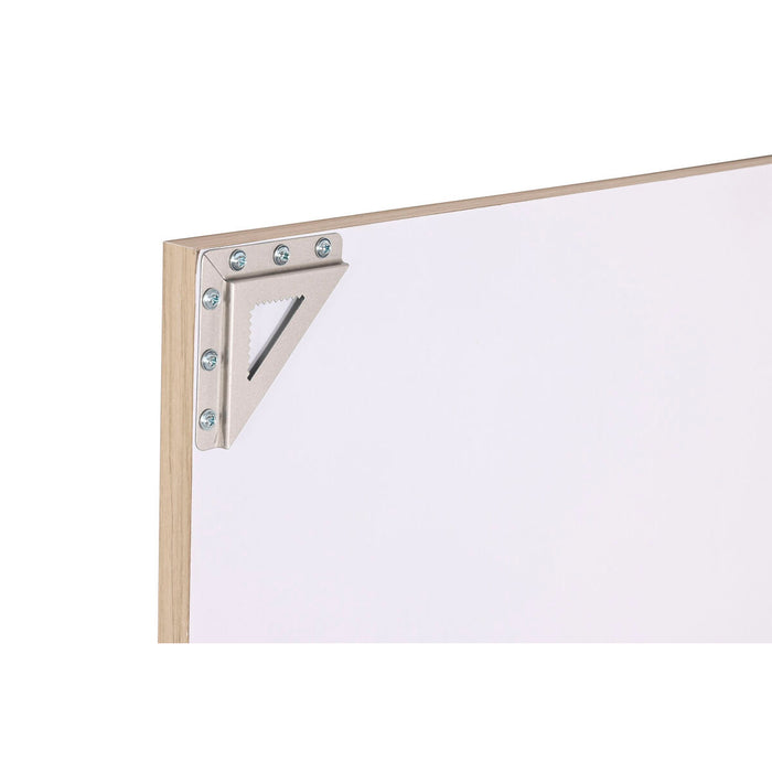 Oglindă de perete Home ESPRIT Alb Maro Bej Gri Geam polistiren 68 x 2 x 156 cm (4 Unități)