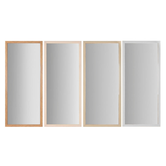 Oglindă de perete Home ESPRIT Alb Maro Bej Gri Geam polistiren 68 x 2 x 156 cm (4 Unități)