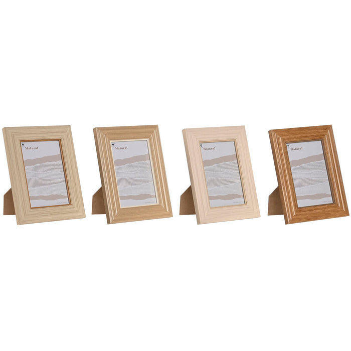 Ramă Foto Home ESPRIT Multicolor Geam polistiren 16,2 x 1,6 x 21,2 cm (4 Unități)