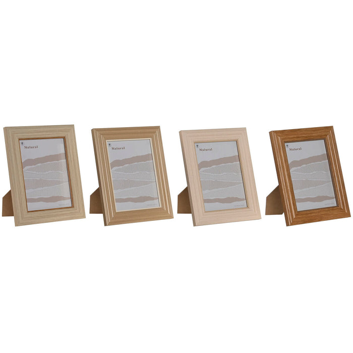 Ramă Foto Home ESPRIT Multicolor Geam polistiren 19,2 x 1,6 x 24,2 cm (4 Unități)