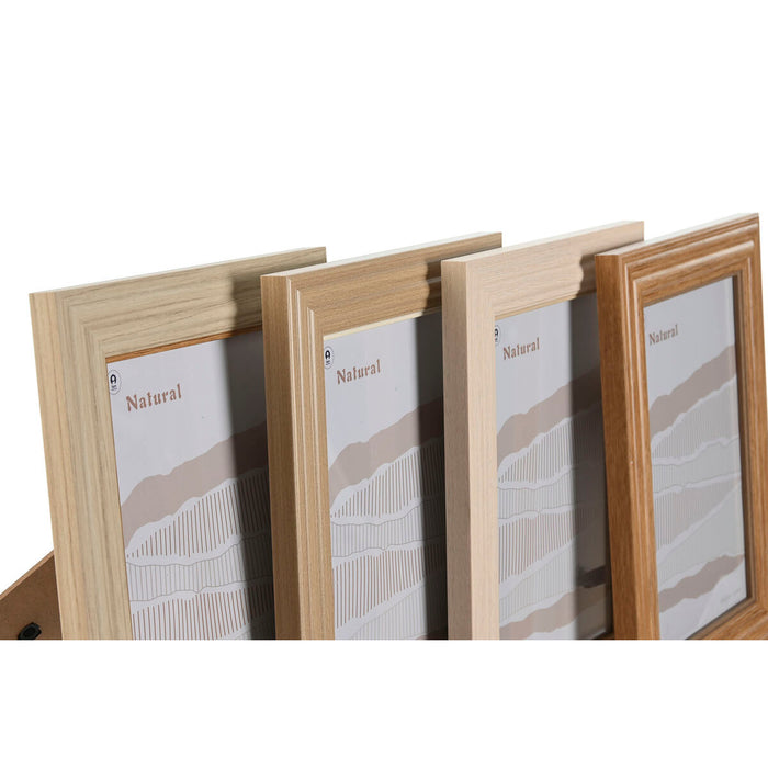 Ramă Foto Home ESPRIT Multicolor Geam polistiren 21,2 x 1,6 x 26,2 cm (4 Unități)