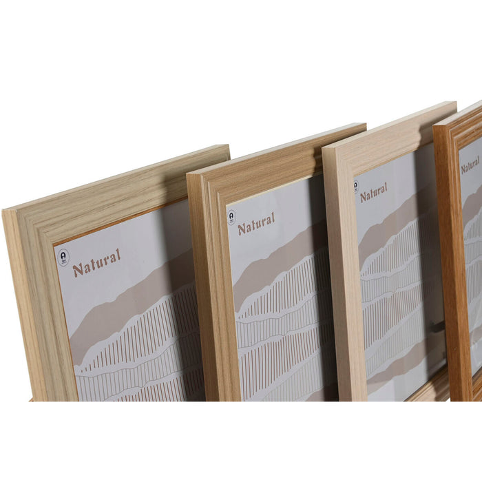 Ramă Foto Home ESPRIT Multicolor Geam polistiren 26,2 x 1,6 x 31,2 cm (4 Unități)