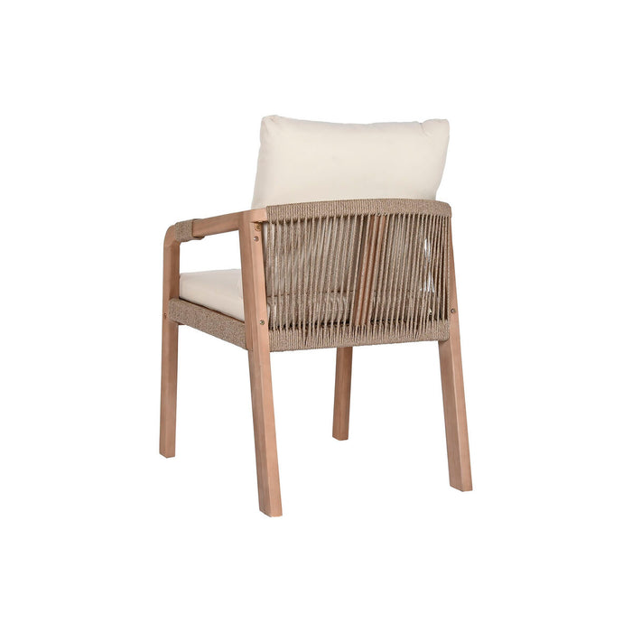 Set de Masă cu 6 Scaune Home ESPRIT Maro Bej Lemn de salcâm 170 x 90 x 75 cm
