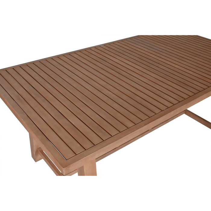 Set de Masă cu 6 Scaune Home ESPRIT Maro Bej Lemn de salcâm 170 x 90 x 75 cm