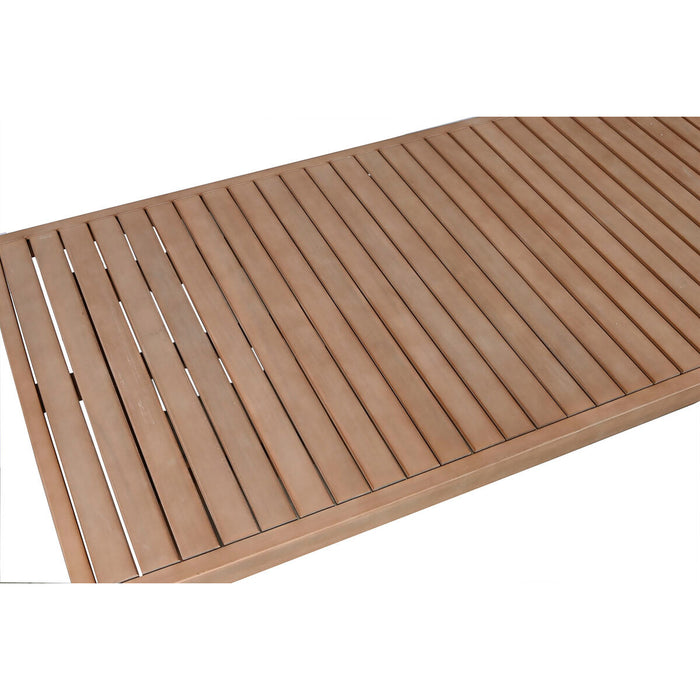 Set masă cu Trei scaune Home ESPRIT Maro Въже Salcâm 138 x 79 x 83 cm
