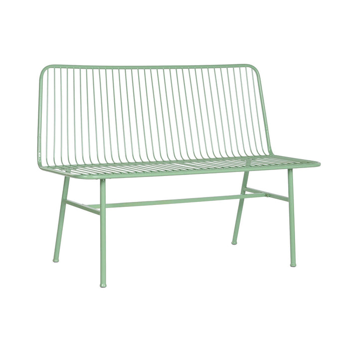 Set masă cu Trei scaune Home ESPRIT Mentă Metal 115 x 53 x 83 cm