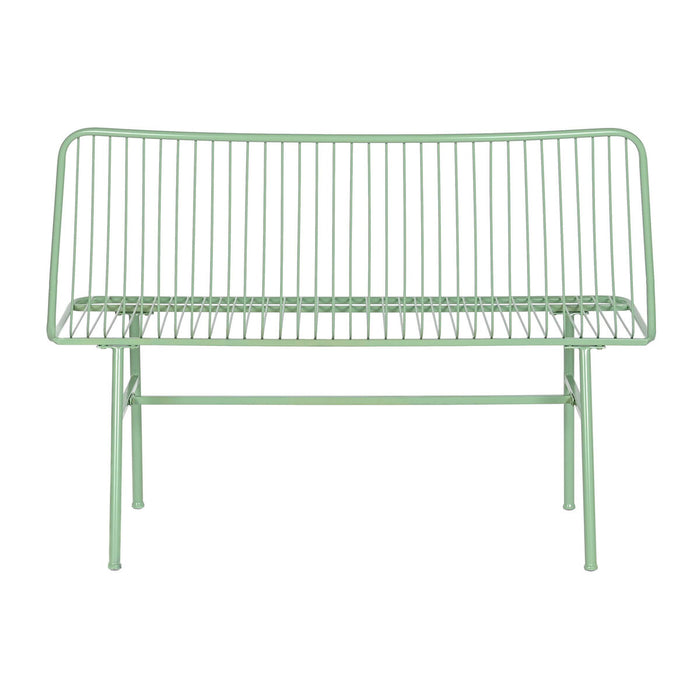 Set masă cu Trei scaune Home ESPRIT Mentă Metal 115 x 53 x 83 cm