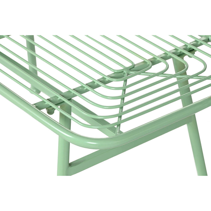 Set masă cu Trei scaune Home ESPRIT Mentă Metal 115 x 53 x 83 cm