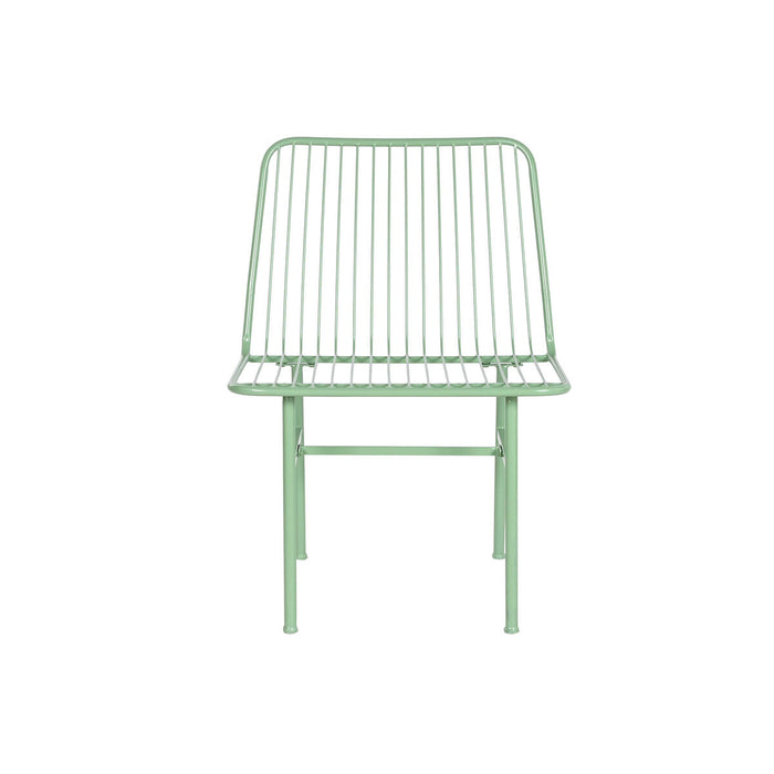 Set masă cu Trei scaune Home ESPRIT Mentă Metal 115 x 53 x 83 cm