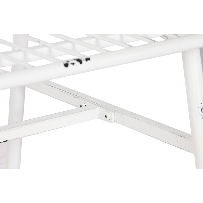 Set masă cu Trei scaune Home ESPRIT Alb Metal 115 x 53 x 83 cm