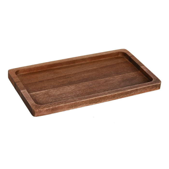 Tavă Home ESPRIT Natural Lemn de salcâm 25,5 x 14 x 2 cm