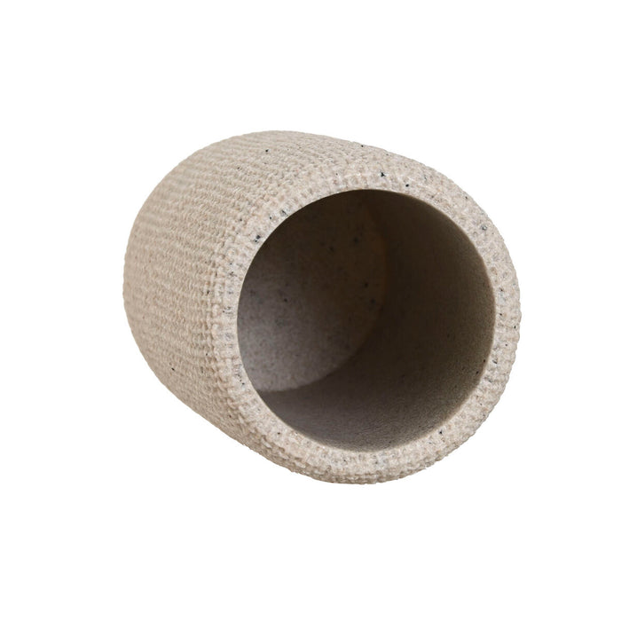 Pahar Home ESPRIT Bej Rășină 7 x 7 x 11 cm