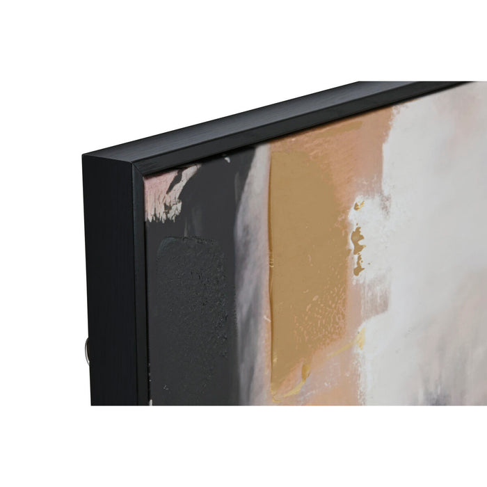 Tablou Home ESPRIT Femeie Auriu* 100 x 4 x 120 cm (2 Unități)
