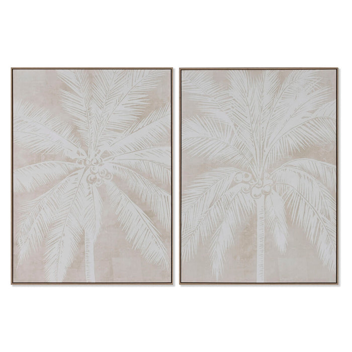 Tablou Home ESPRIT Palmieri Colonial 90 x 4 x 120 cm (2 Unități)