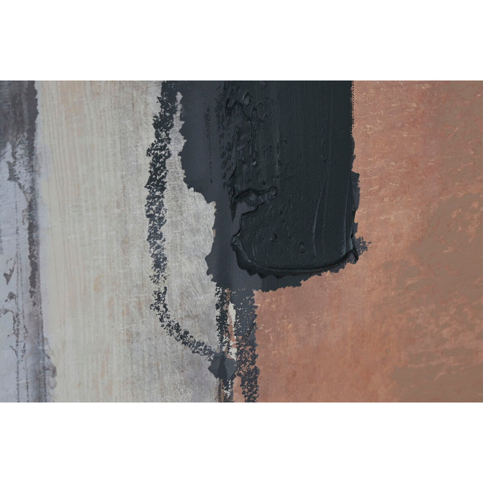 Tablou Home ESPRIT Abstract Urban 100 x 4 x 100 cm (2 Unități)