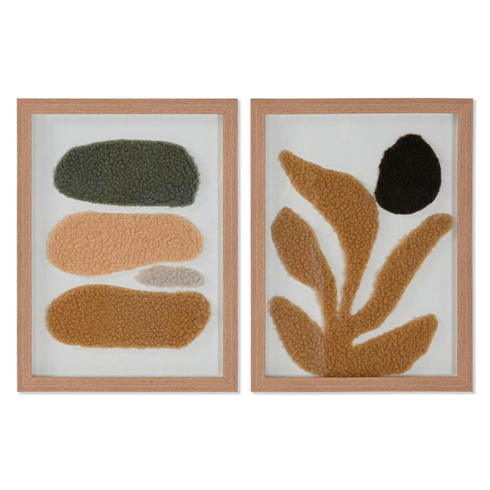 Tablou Home ESPRIT Abstract Urban 30 x 2,5 x 40 cm (2 Unități)