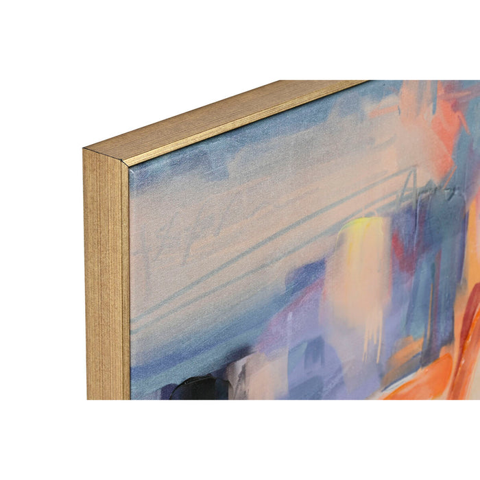 Tablou Home ESPRIT Abstract Modern 80 x 3,5 x 80 cm (2 Unități)