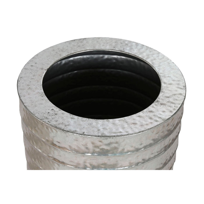 Set de jardiniere Home ESPRIT Argintiu Metal 51 x 51 x 123 cm
