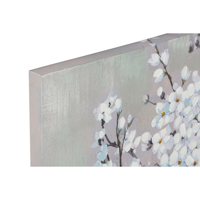 Tablou Home ESPRIT Shabby Chic Vază 80 x 3 x 80 cm (2 Unități)