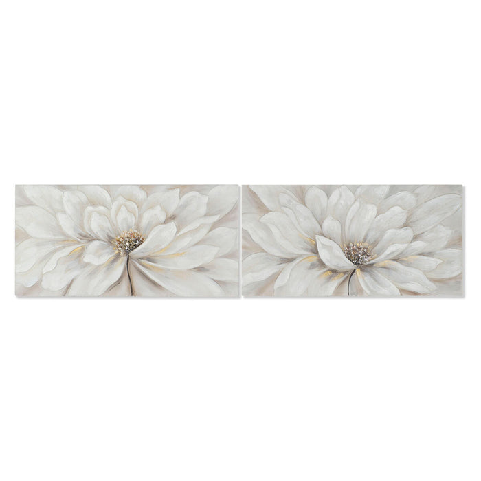 Tablou Home ESPRIT Shabby Chic Mac 120 x 3 x 60 cm (2 Unități)