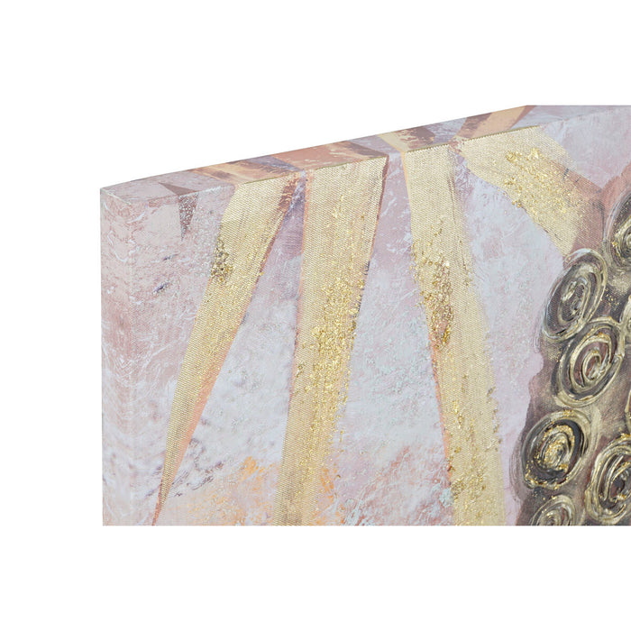 Tablou Home ESPRIT Buda Oriental 120 x 3 x 80 cm (2 Unități)
