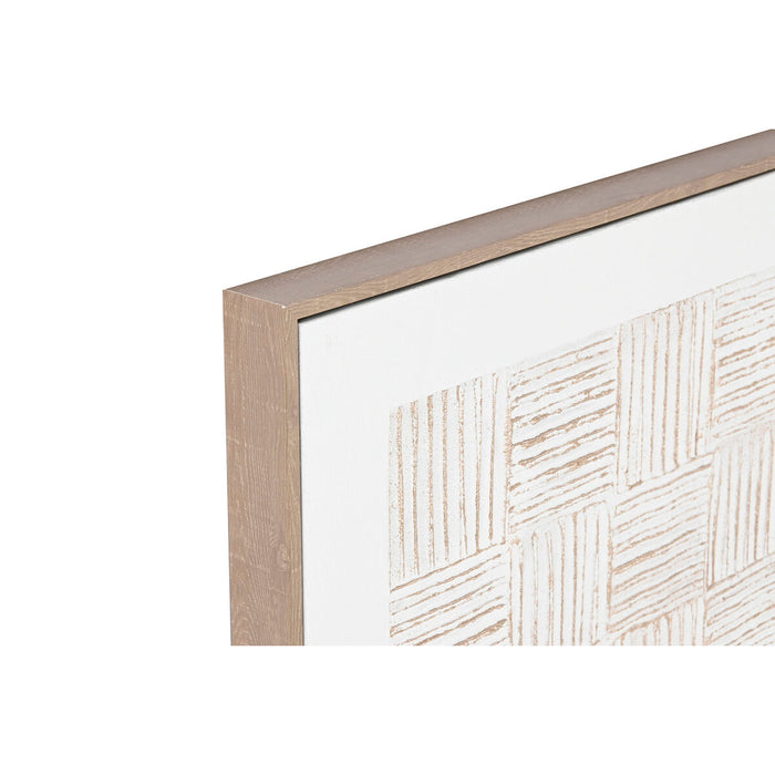 Tablou Home ESPRIT Abstract Urban 82,2 x 4,5 x 82,2 cm (2 Unități)