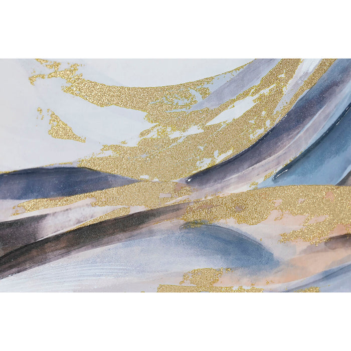 Tablou Home ESPRIT Abstract Modern Cu descărcare 100 x 3,7 x 70 cm (2 Unități)