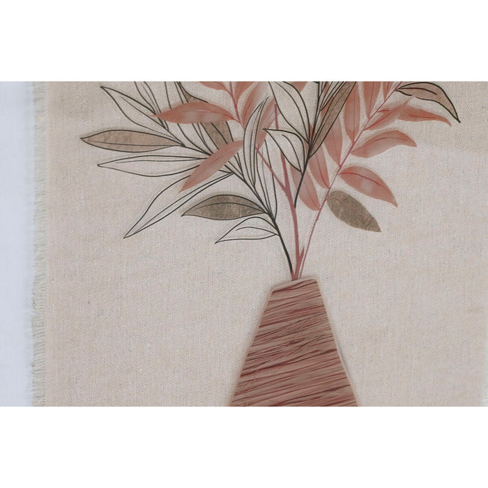 Tablou Home ESPRIT Vază Scandinav 42,5 x 3 x 52,5 cm (3 Unități)