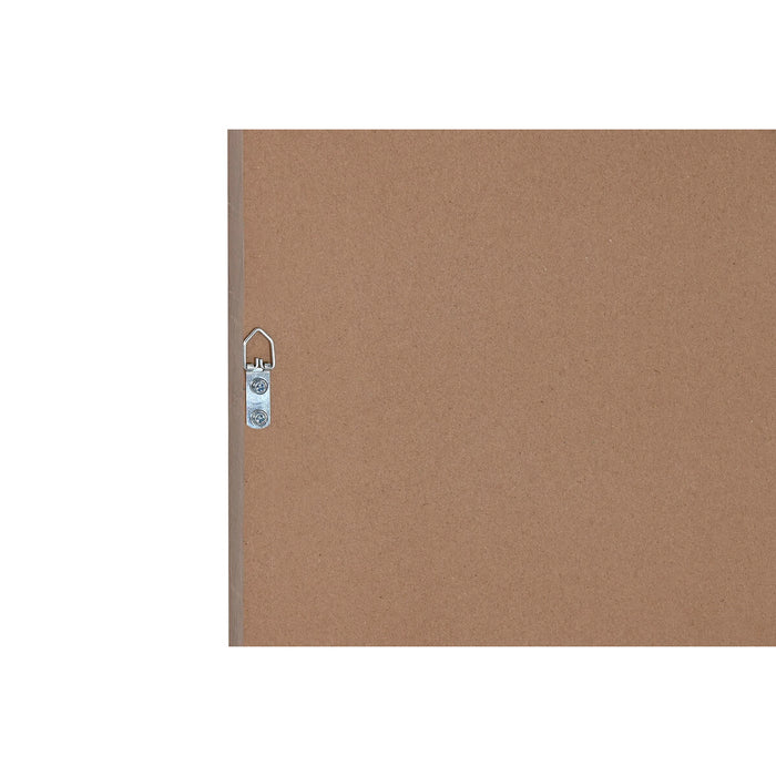 Tablou Home ESPRIT Frunza a unei plante Scandinav 52,8 x 2,5 x 62,8 cm (2 Unități)