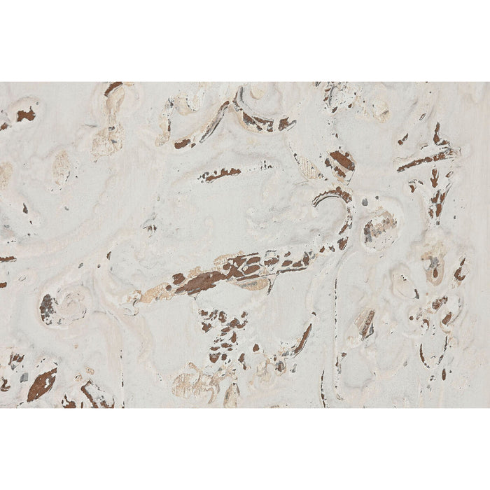 Decorațiune de Perete Home ESPRIT Alb Neoclasic murat 58 x 4,5 x 78 cm (2 Unități)