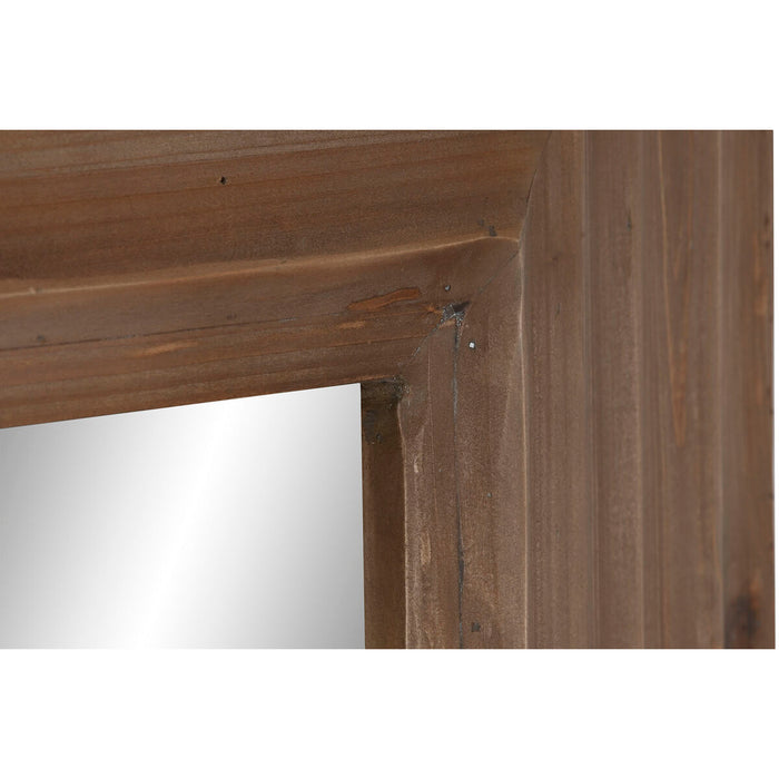 Oglindă de perete Home ESPRIT Maro Natural Brad Modern 104 x 9 x 135 cm