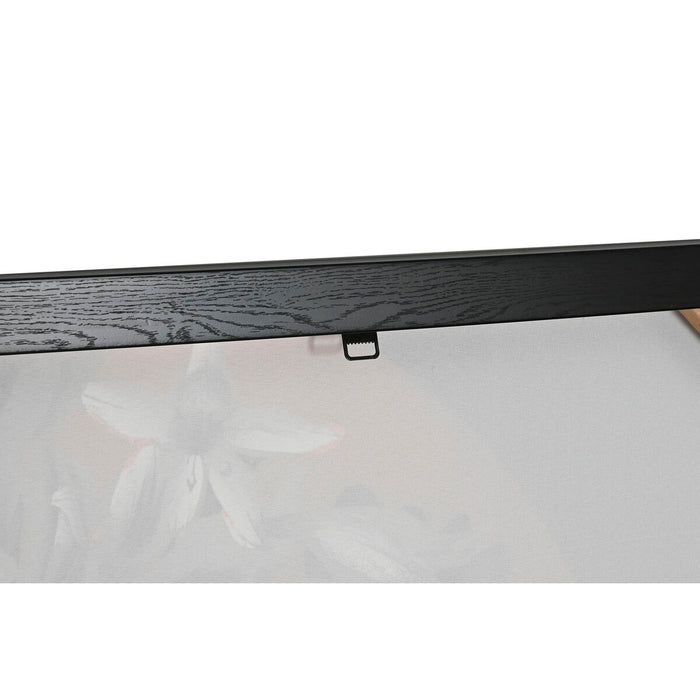 Tablou Home ESPRIT Květiny Modern 100 x 3,5 x 100 cm (2 Unități)