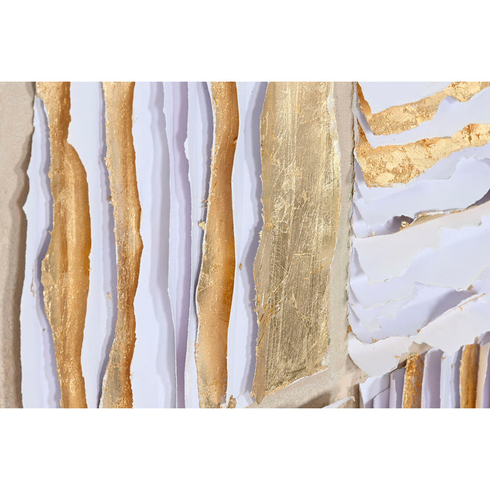 Tablou Home ESPRIT Abstract Modern 102,3 x 4,5 x 102,3 cm (2 Unități)